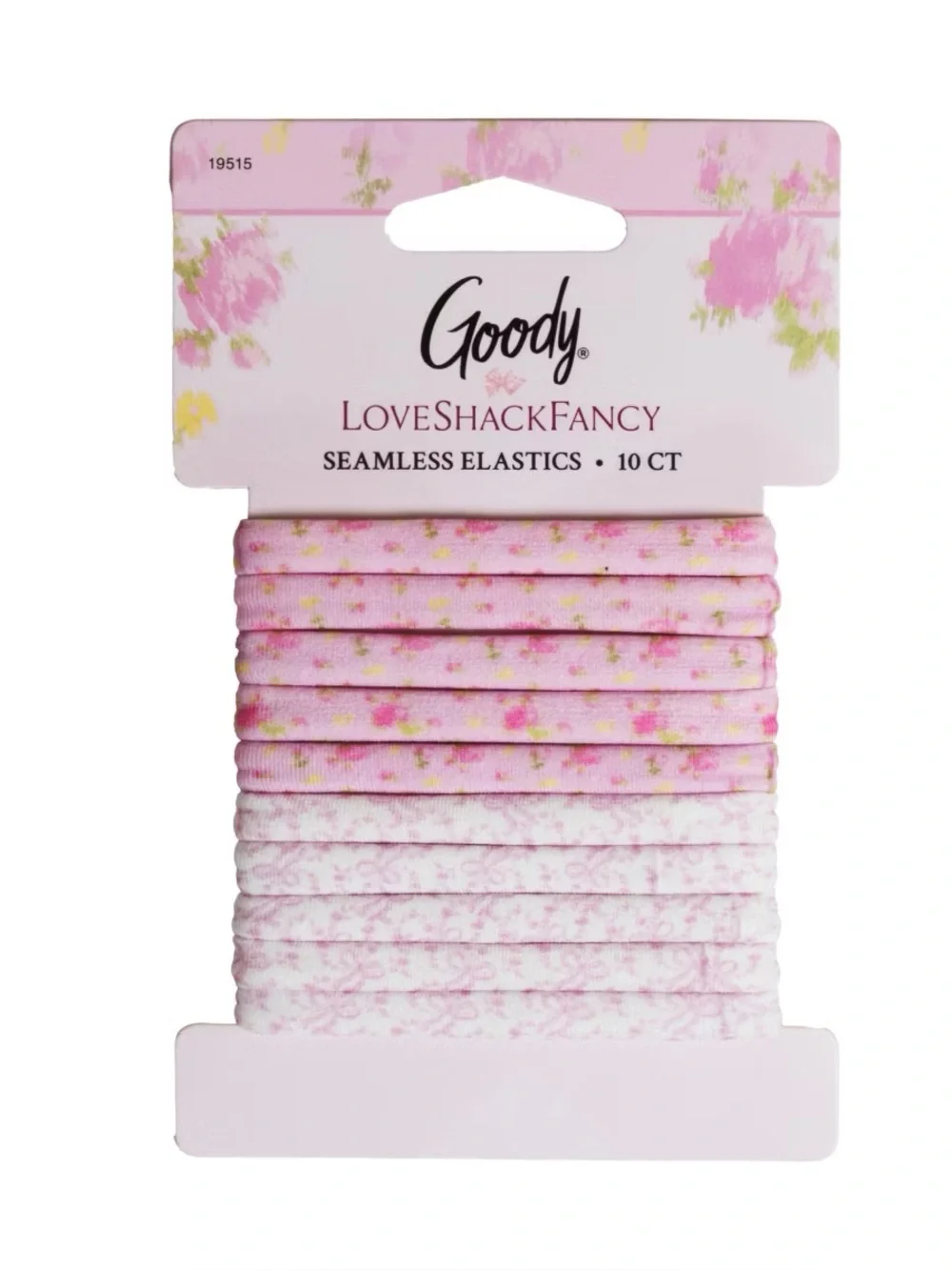 LoveShackFancy x Target – Goody Ikat Rose Seamless Elastic 10 Count